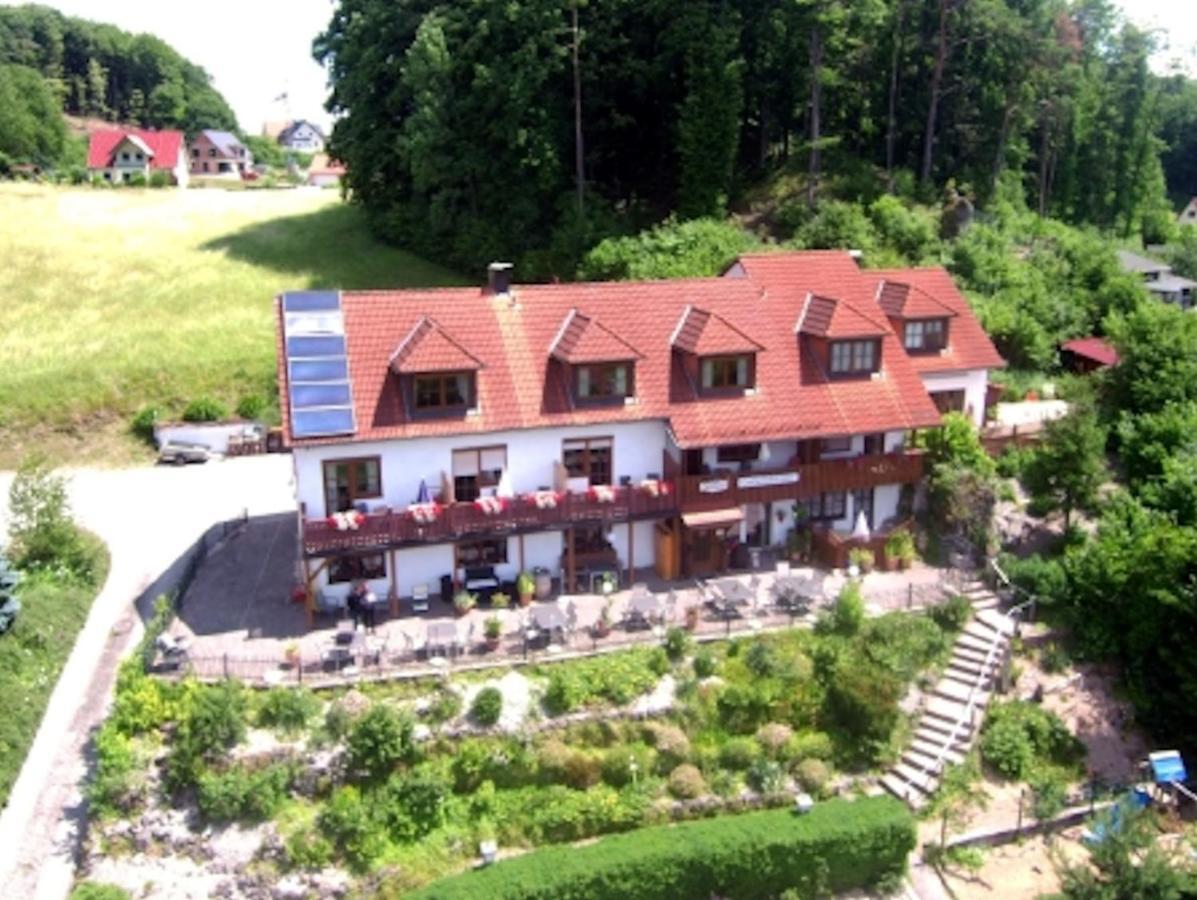 Gasthof Schönblick Goessweinstein Exterior foto